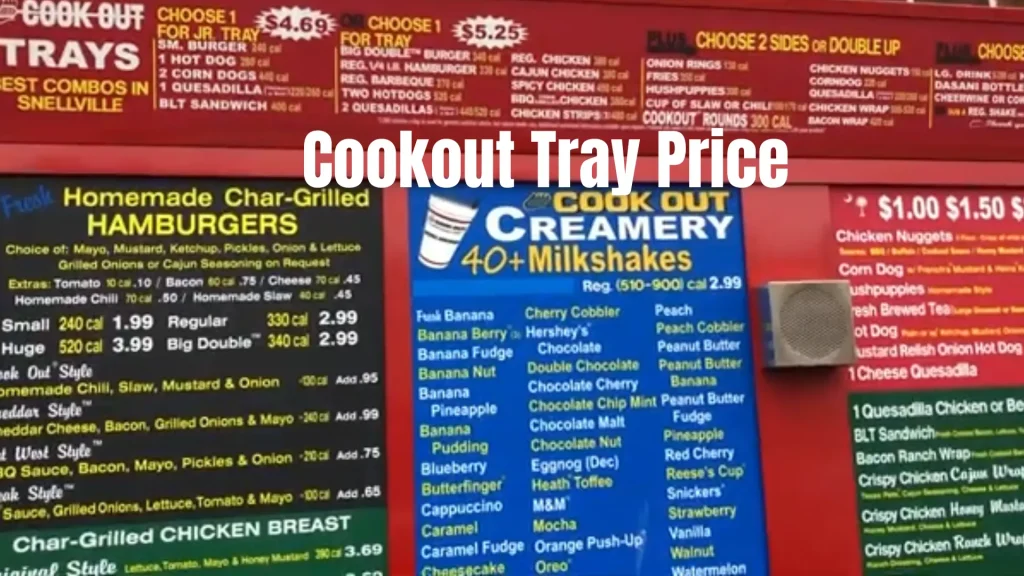 Cookout Tray Price