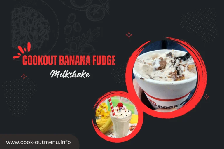 Cookout Banana Fudge Milkshake