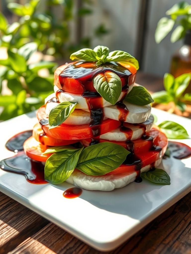 Caprese Salad Stack