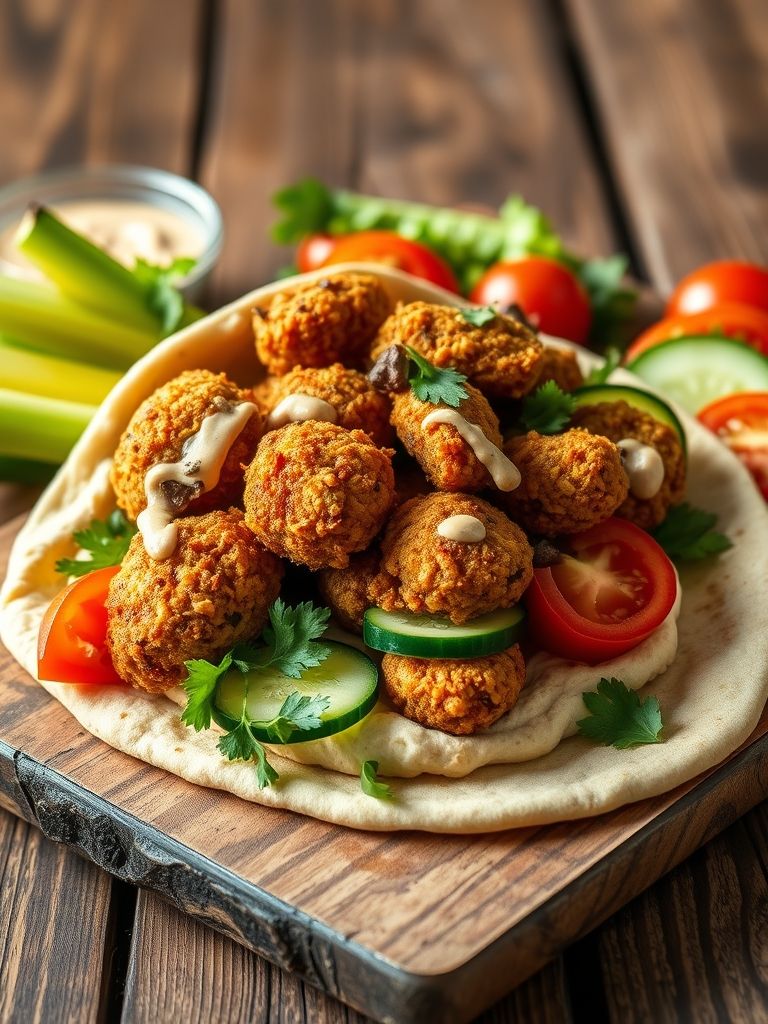 Falafel Pita Sandwich
