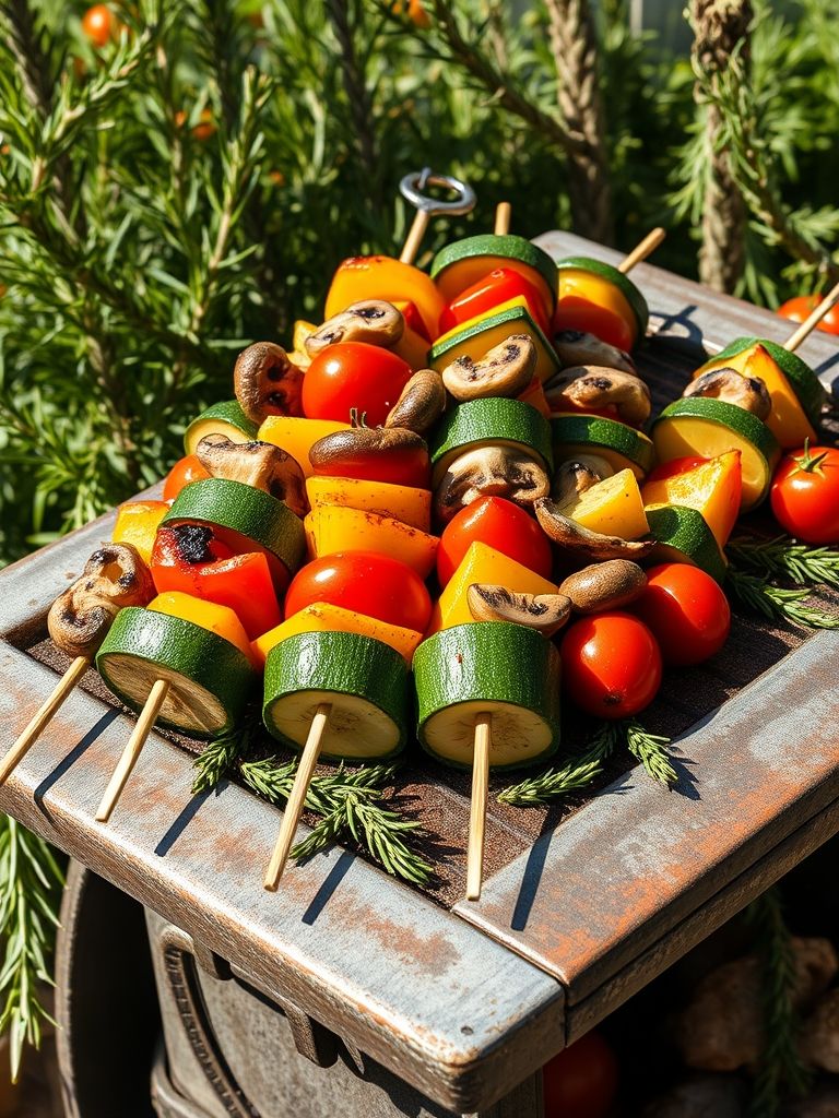 Grilled Veggie Skewers