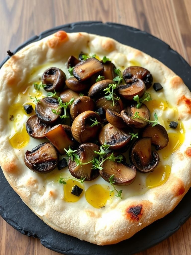Mushroom Truffle Pizza