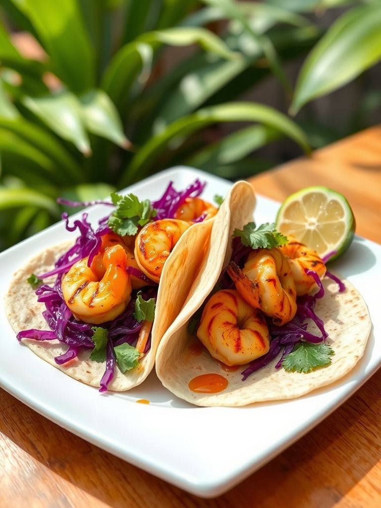 Spicy Shrimp Tacos