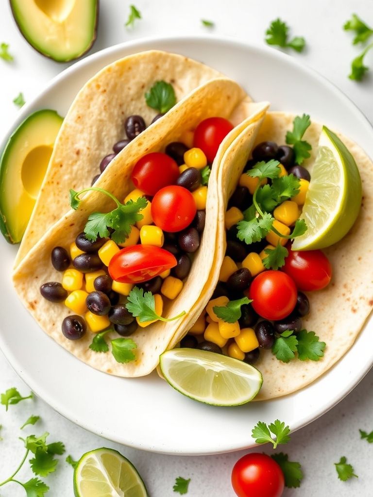 Vegetarian Avocado Tacos
