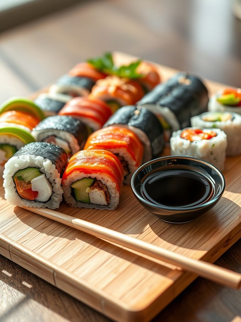 Vegetarian Sushi Platter