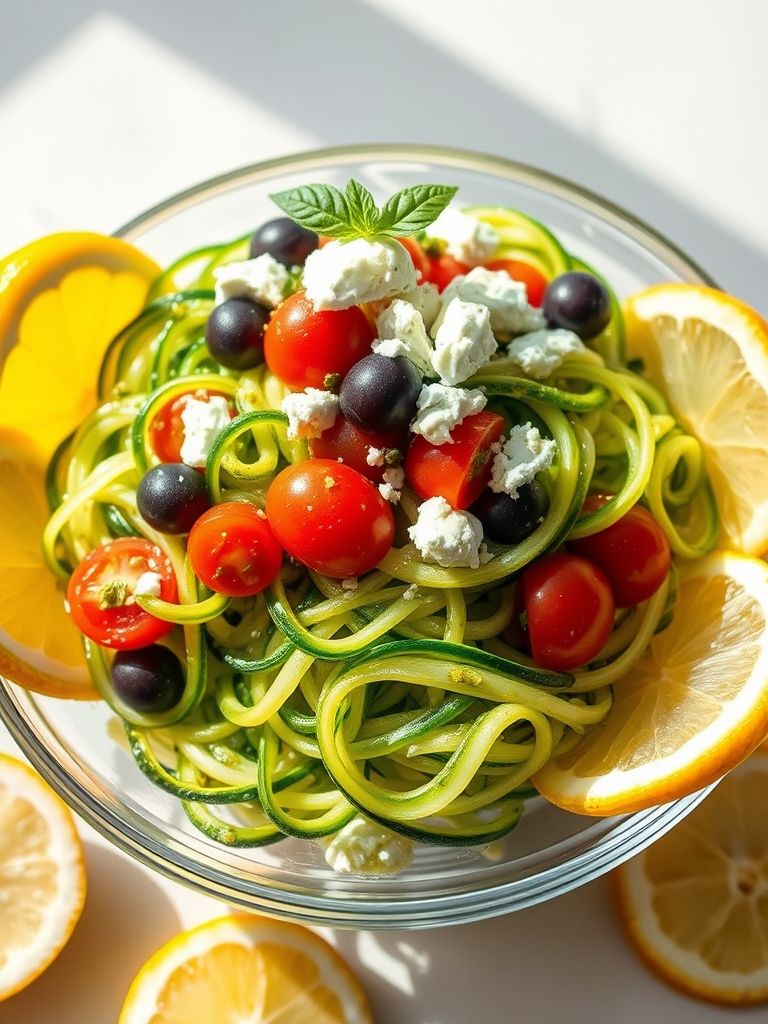 Zucchini Noodle Salad