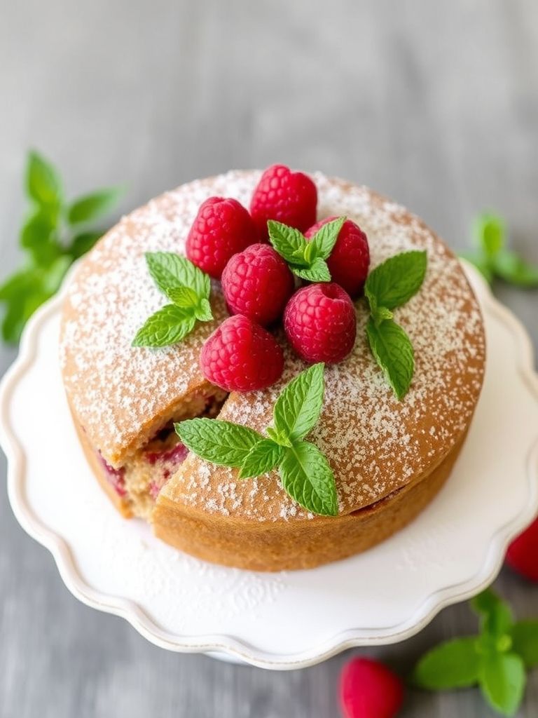 Almond and Raspberry Cake
Irresistible Cake