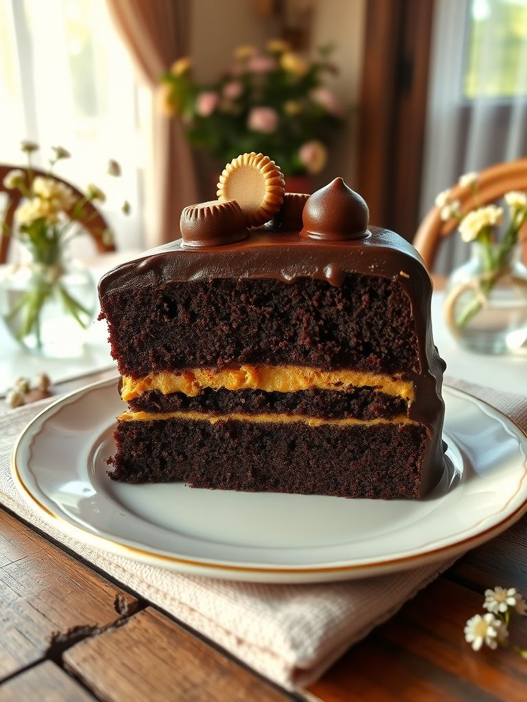 Chocolate Peanut Butter Cake
