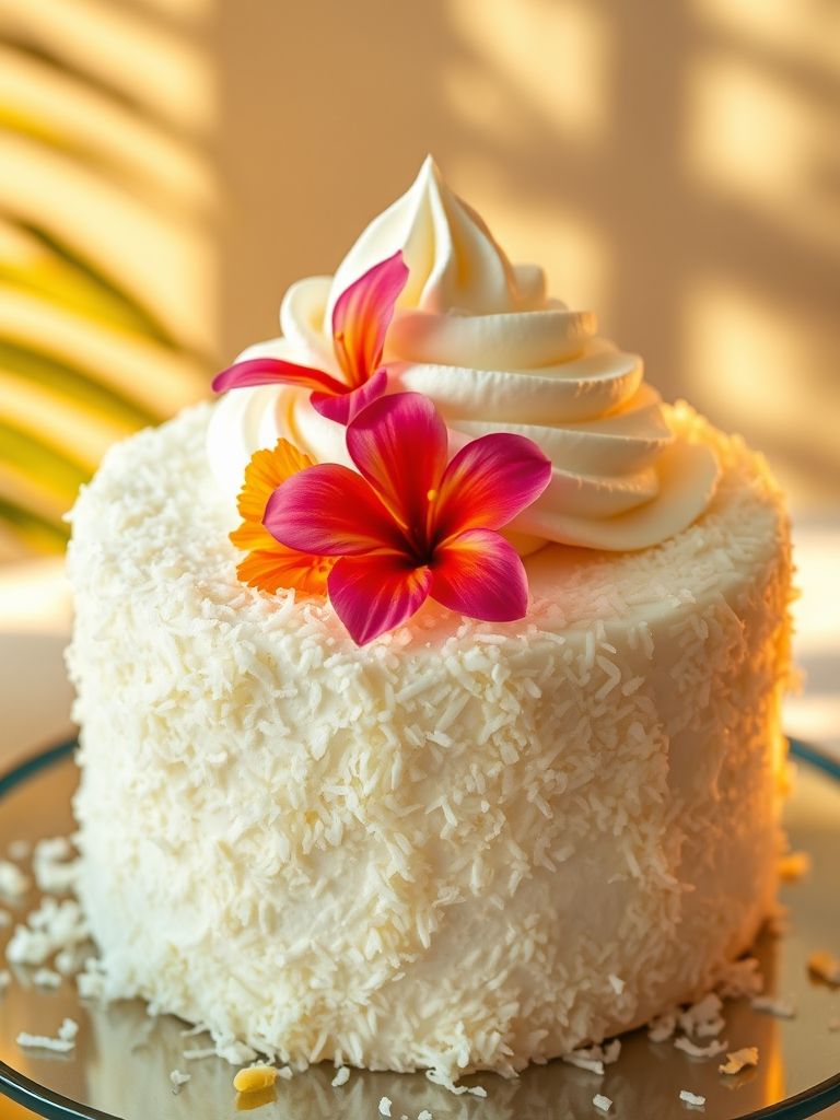Coconut Cream Cake