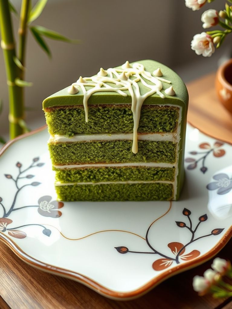 Matcha Green Tea Cake